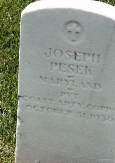 Joseph Pesek on Sysoon