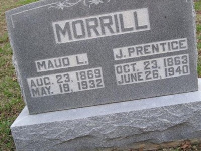 Joseph Prentice Morrill on Sysoon