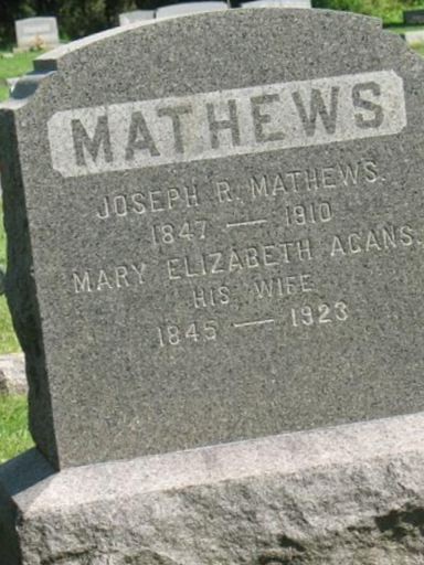 Joseph R Mathews on Sysoon