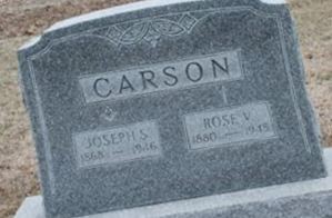 Joseph Samuel Carson on Sysoon