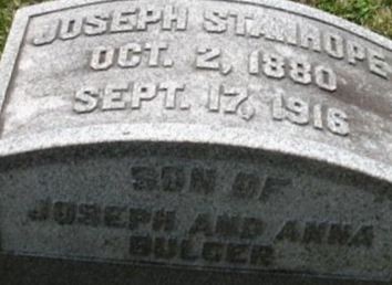 Joseph Stanhope Bulger on Sysoon