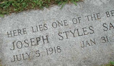 Joseph Styles Salg on Sysoon