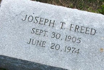 Joseph T Freed on Sysoon