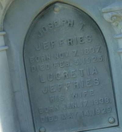 Joseph T. Jeffries on Sysoon