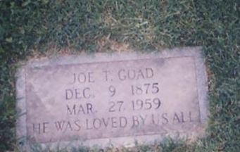 Joseph Taylor Goad on Sysoon