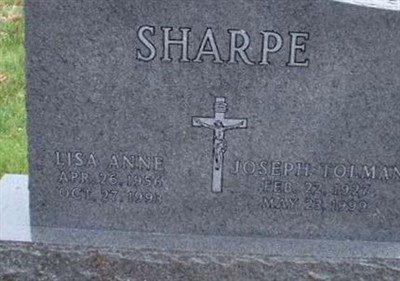 Joseph Tolman Sharpe on Sysoon