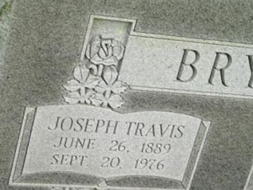 Joseph Travis Bryan on Sysoon