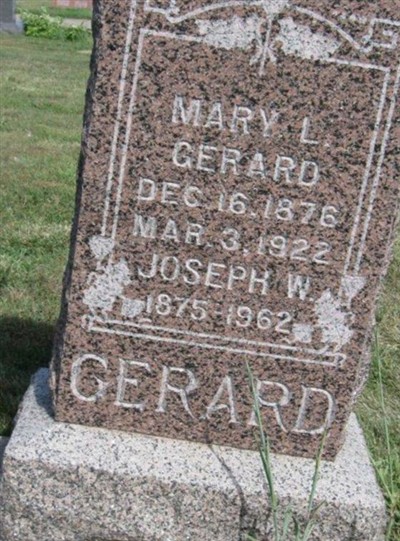 Joseph W. Gerard on Sysoon