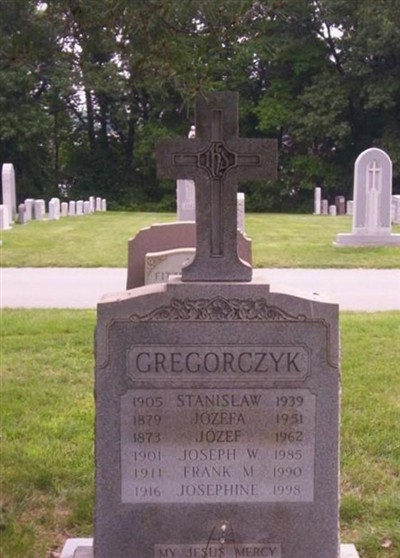 Joseph W Gregorczyk on Sysoon
