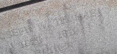 Joseph W. Thomas, Find a grave on Sysoon Joseph W. Thomas on Sysoon