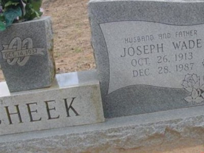 Joseph Wade Cheek on Sysoon