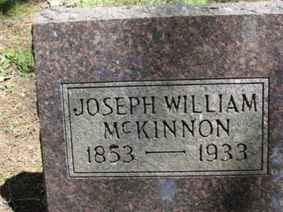 Joseph William McKinnon on Sysoon