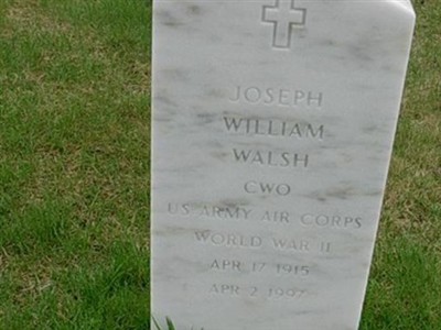 Joseph William Walsh on Sysoon