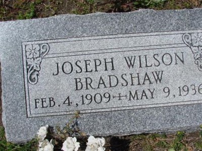 Joseph Wilson Bradshaw on Sysoon