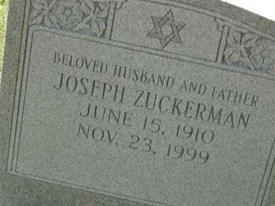Joseph Zuckerman on Sysoon