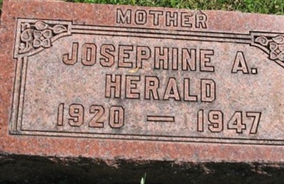 Josephine A. Herald on Sysoon