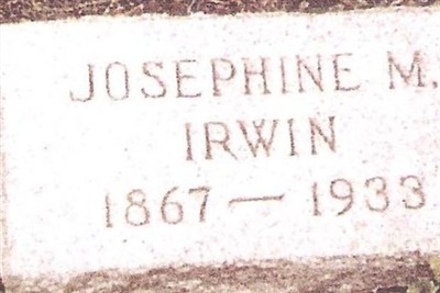 Josephine Amelia Marie Boyles Irwin on Sysoon