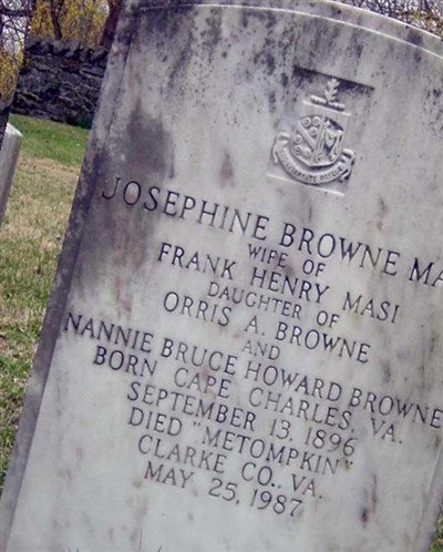 Josephine Browne Masi on Sysoon
