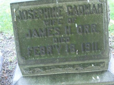 Josephine Cadman Orr on Sysoon