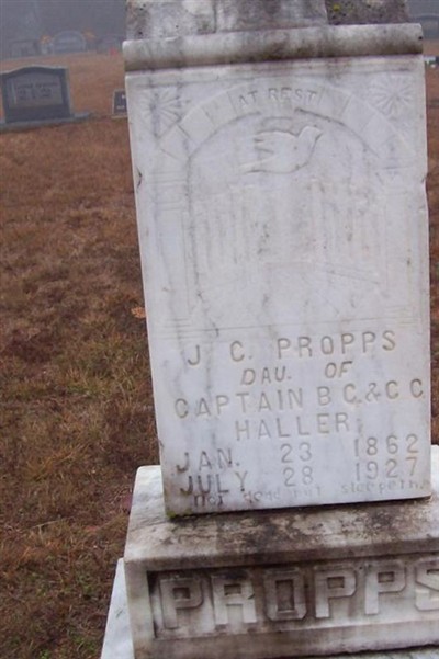 Josephine Charity Haller Propps on Sysoon