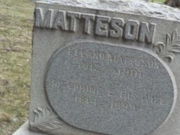 Josephine E. Matteson on Sysoon
