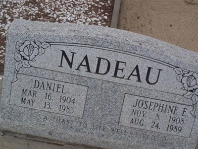 Josephine E Nadeau on Sysoon