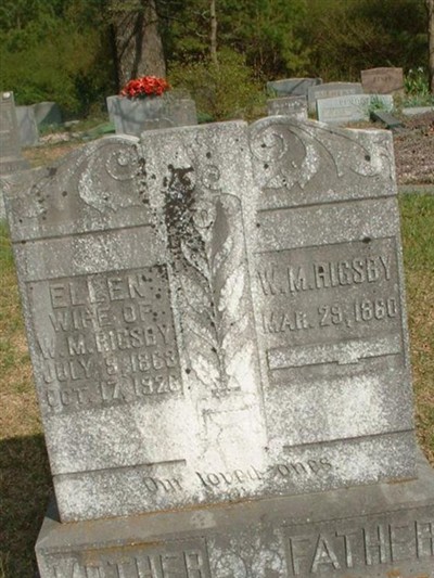 Josephine Ellen Hicks Rigsby on Sysoon