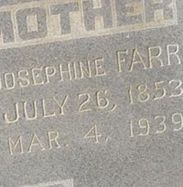 Josephine Evans Farr on Sysoon