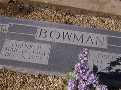 Josephine Holcomb Bowman on Sysoon