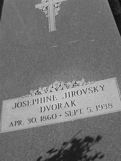 Josephine Jirovsky Dvorak on Sysoon