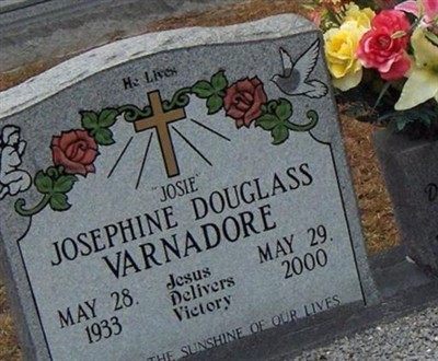 Josephine "Josie" Douglass Varnadore on Sysoon