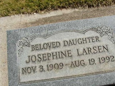 Josephine Larsen on Sysoon