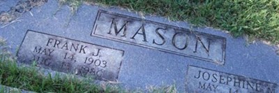 Josephine M. Mason on Sysoon