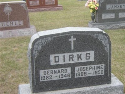 Josephine Mary Grams Dirks on Sysoon