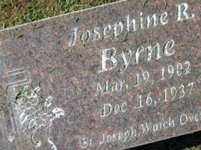 Josephine R Byrne on Sysoon