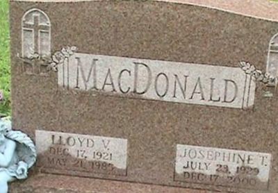 Josephine T MacDonald on Sysoon