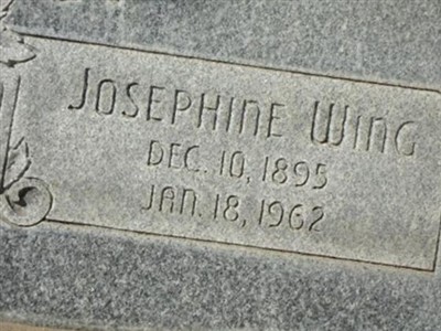 Josephine Wing Bird on Sysoon