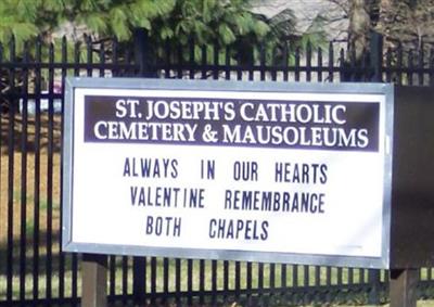 Saint Josephs Catholic Cemetery and Mausoleums on Sysoon
