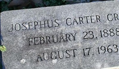 Josephus Carter Craig on Sysoon