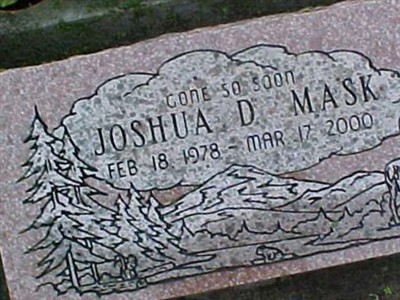 Joshua D Mask on Sysoon