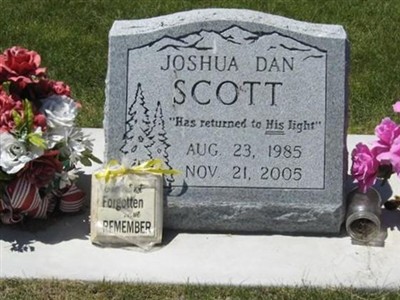Joshua Dan Scott on Sysoon