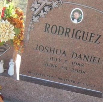Joshua Daniel Rodriguez on Sysoon