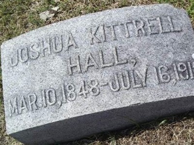 Joshua Kittrell Hall on Sysoon