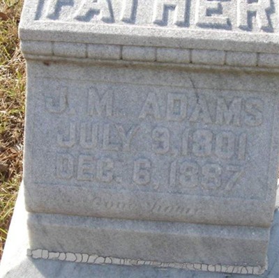 Joshua M Adams, Find a grave on Sysoon Joshua M Adams on Sysoon