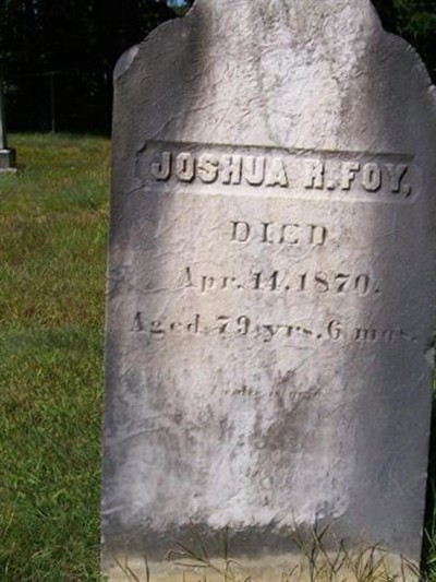 Joshua R Foy on Sysoon