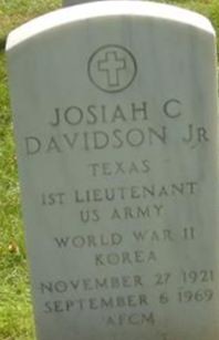 Josiah C Davidson, Jr on Sysoon