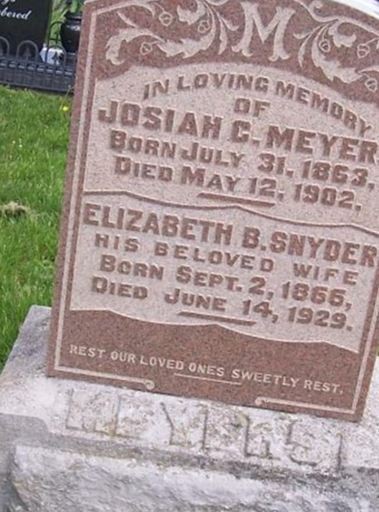 Josiah C. Meyers on Sysoon