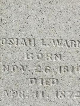 Josiah L Warner on Sysoon