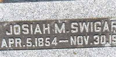 Josiah M. Swigart on Sysoon