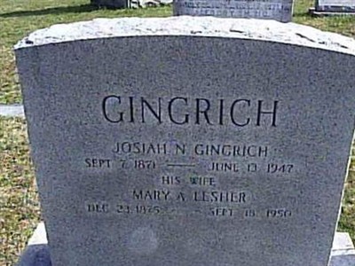 Josiah N Gingrich on Sysoon
